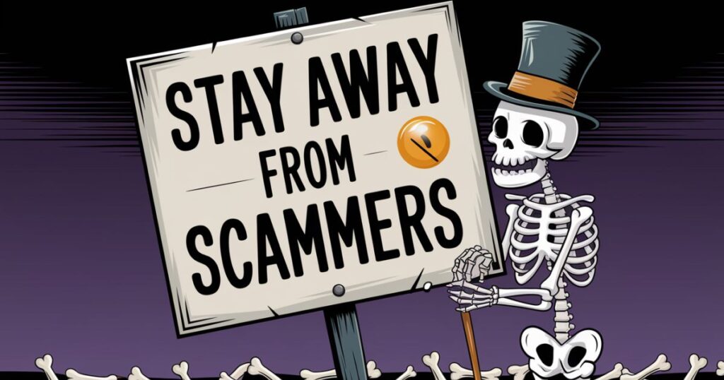 Stay Away from Scammers