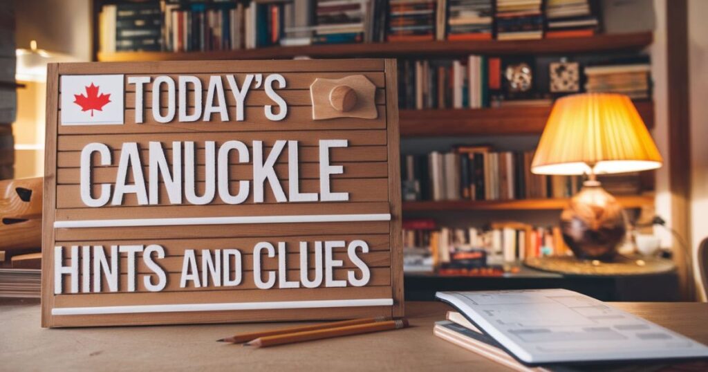 Today's Canuckle Hints and Clues