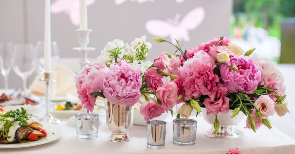 Peonies at Weddings and Anniversary